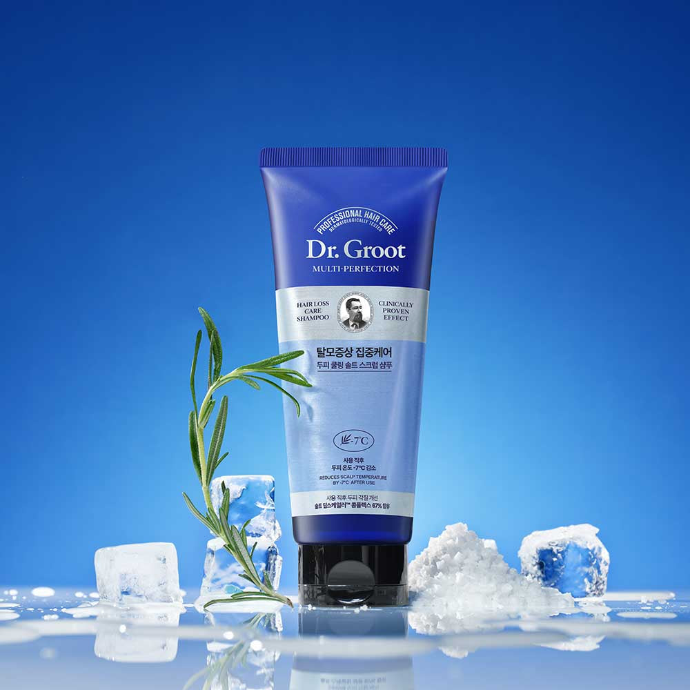 Dr.Groot MULTI-PERFECTION HAIR LOSS CARE Cooling Scrub SHAMPOO 200ml - LUUELA