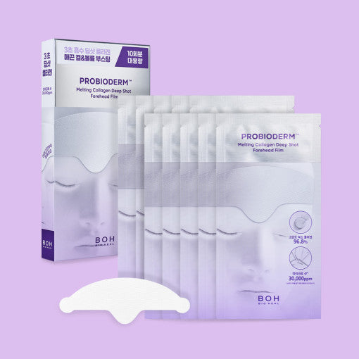 [BIO HEAL BOH] PROBIODERM Melting Collagen Deep Shot Forehead Film 10ea - LUUELA