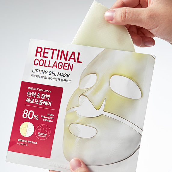 DERMATORY Retinal Collagen Lifting Gel Mask 22g X 3ea - LUUELA