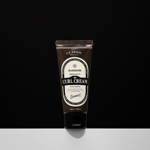BARBER501 BEER METTO VOLUMIZING CURL CREAM 100ml - LUUELA