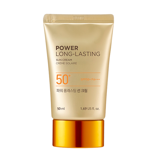 THE FACE SHOP POWER LONG-LASTING SUN CREAM SPF50+ PA+++ 50ml - LUUELA