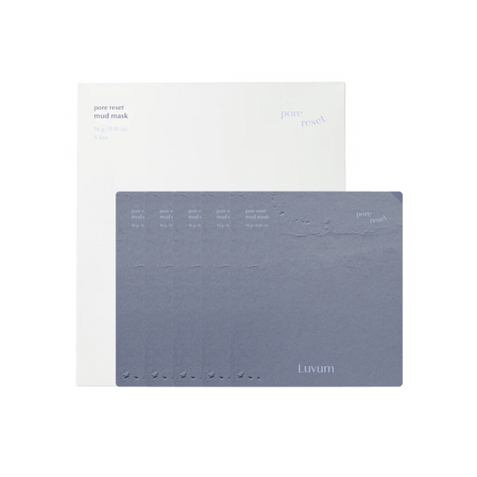Luvum Pore Reset Mud Mask 16g X 5pcs - LUUELA