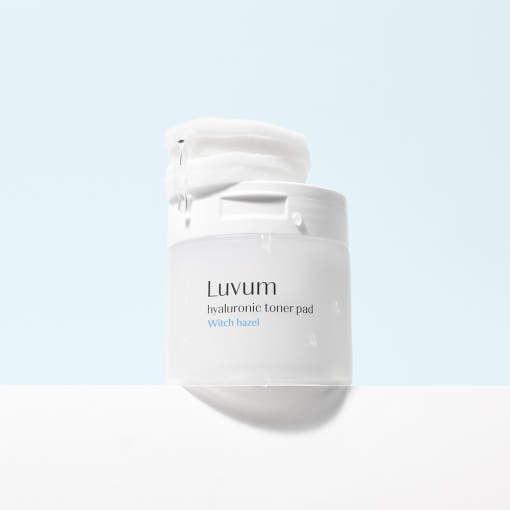 Luvum Witch Hazel Hyaluronic Toner Pad 130ml (60pcs) - LUUELA