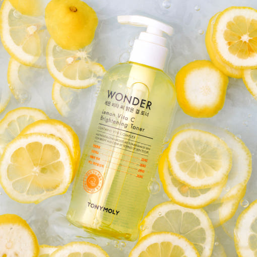 TONYMOLY Wonder Lemon Vita C Brightening Toner 300ml - LUUELA