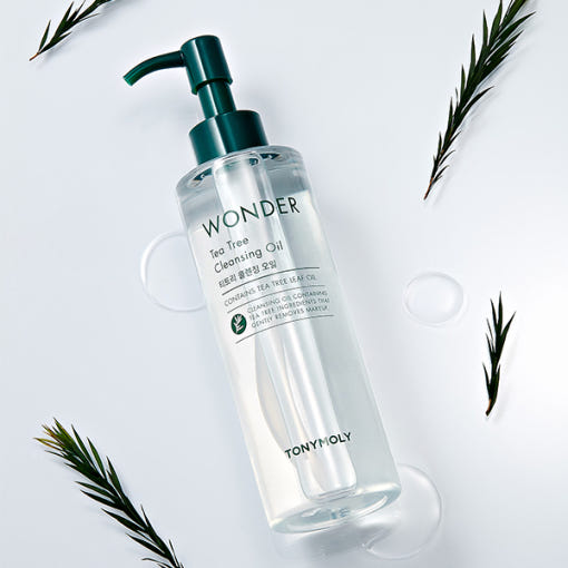 TONYMOLY Wonder Tea Tree Cleansing Oil 200ml - LUUELA