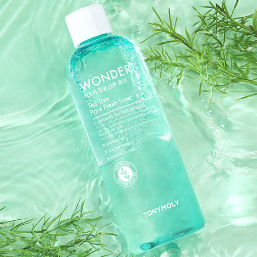 TONYMOLY Wonder Tea Tree Pore Fresh Toner 500ml - LUUELA