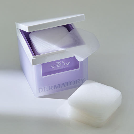 DERMATORY Hypoallergenic Cica Rescue Gauze Pad 200ml (80ea) - LUUELA