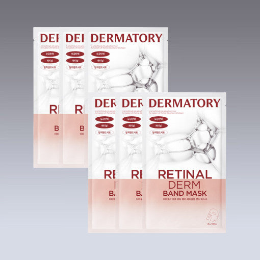DERMATORY Retinal Derm Band Mask 28g X 6ea - LUUELA