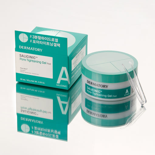 DERMATORY SALICINIC Pore Tightening Gel Pad 93g (30ea) - LUUELA