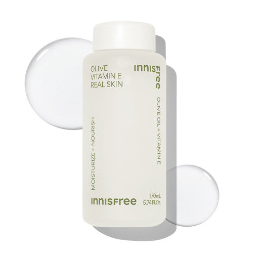 innisfree Olive Vitamin E Real Skin 170ml - LUUELA
