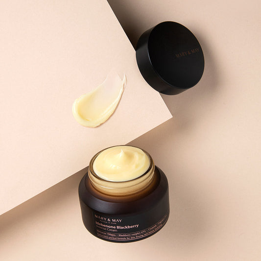 [MARY & MAY] Idebenone + Blackberry Complex Intense Cream 70g - LUUELA