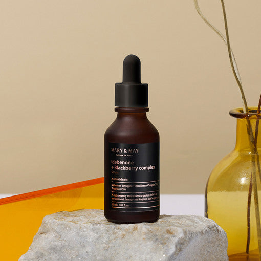 [MARY & MAY] Idebenone + Blackberry Complex Serum 30ml - LUUELA