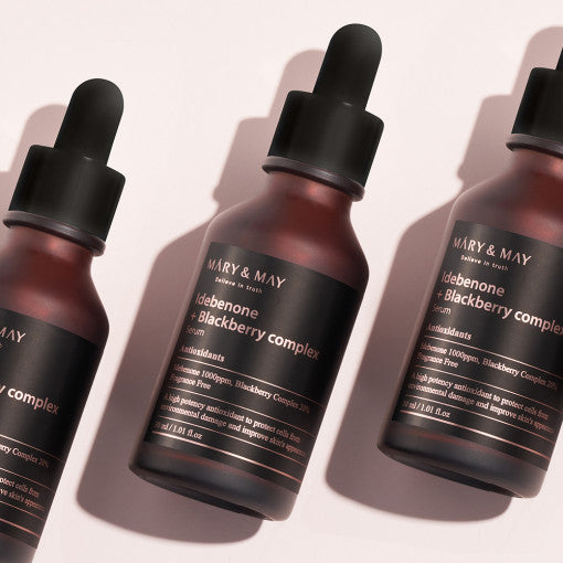 [MARY & MAY] Idebenone + Blackberry Complex Serum 30ml - LUUELA