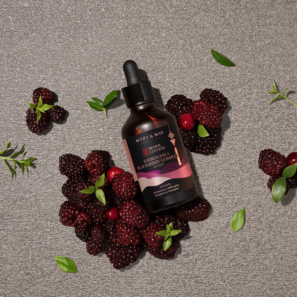 [MARY & MAY] Idebenone + Blackberry Complex Serum 80ml - LUUELA