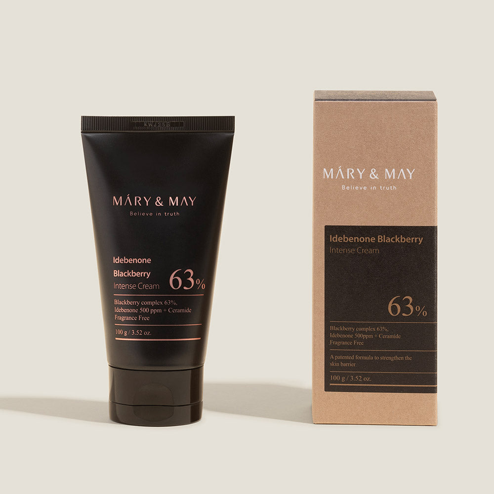 [MARY & MAY] Idebenone Blackberry Complex Intense Cream 100g - LUUELA