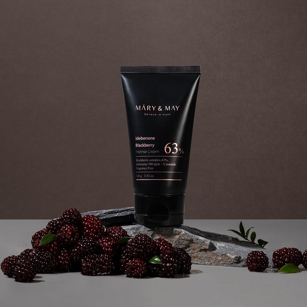 [MARY & MAY] Idebenone Blackberry Complex Intense Cream 100g - LUUELA