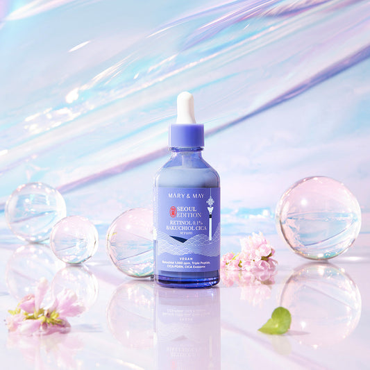 [MARY & MAY] Retinol 0.1% Bakuchiol Cica Serum 80ml - LUUELA