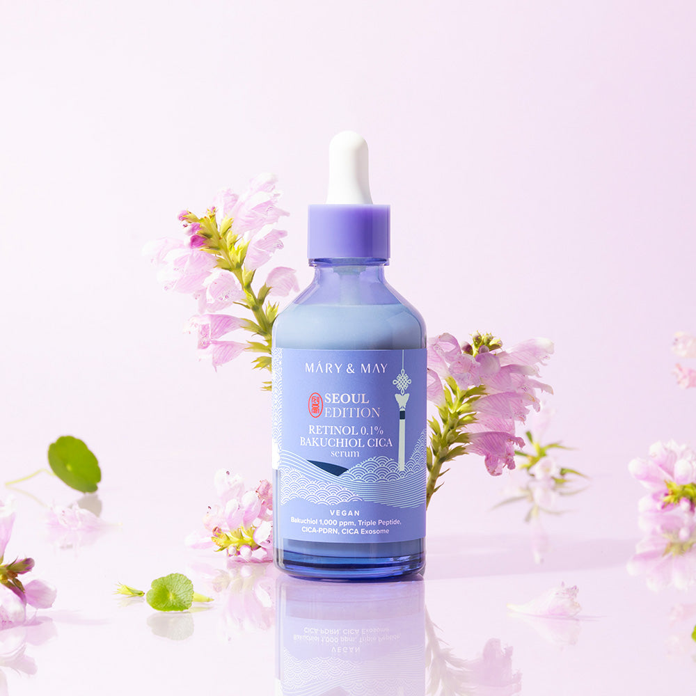 [MARY & MAY] Retinol 0.1% Bakuchiol Cica Serum 80ml - LUUELA