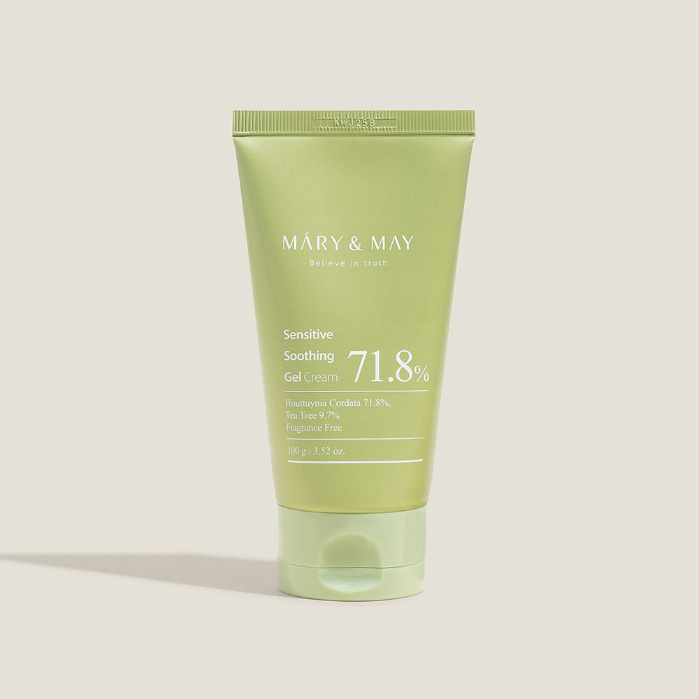 [MARY & MAY] Sensitive Soothing Gel Cream 100g - LUUELA