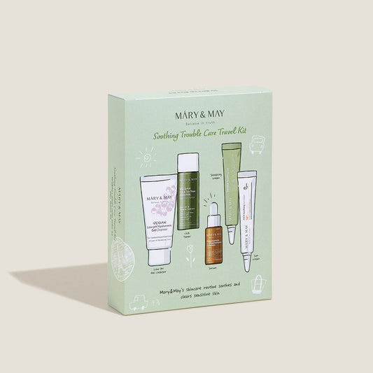 [MARY & MAY] Soothing Trouble Care Travel Kit (5pcs) - LUUELA