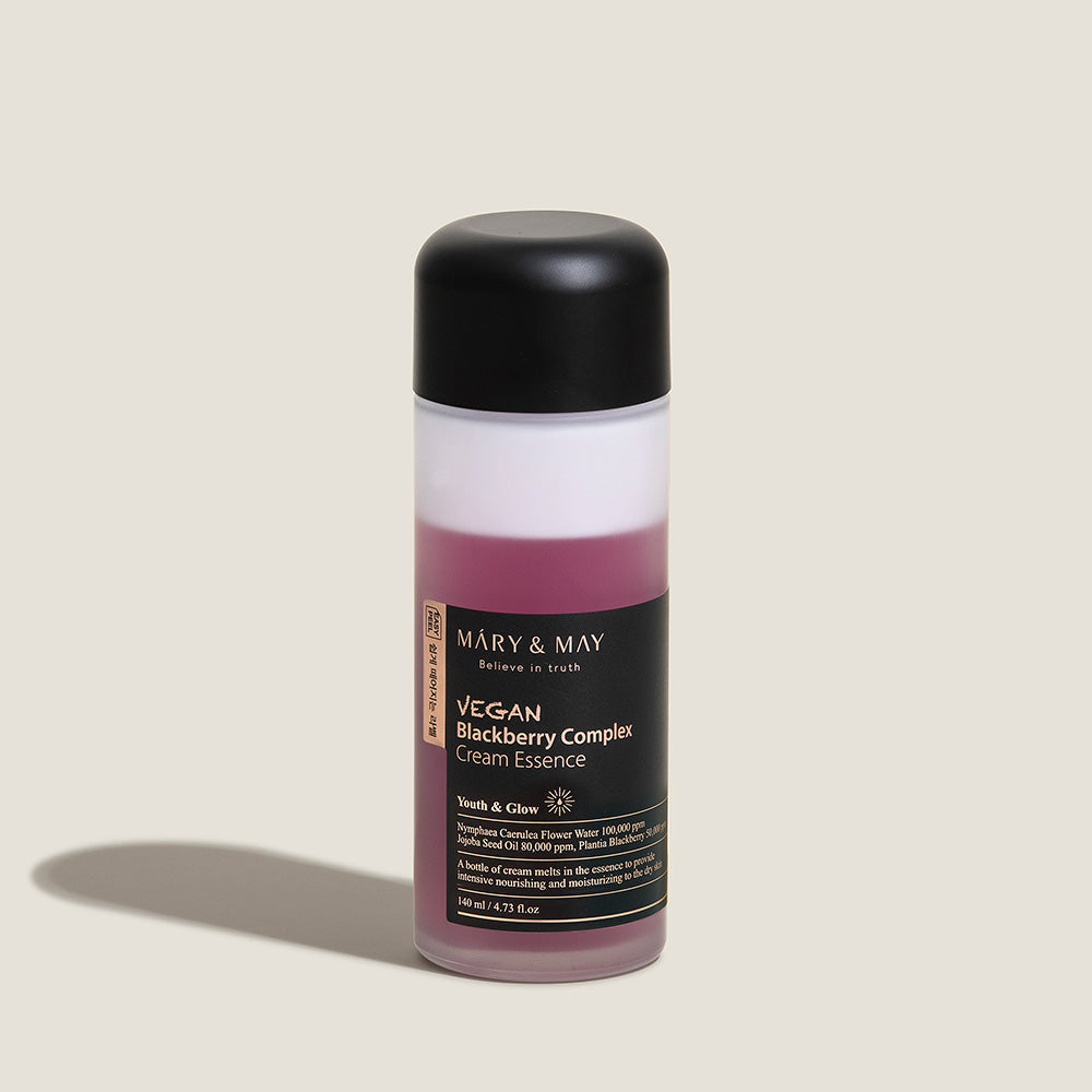 [MARY & MAY] Vegan Blackberry Complex Cream Essence 140ml - LUUELA