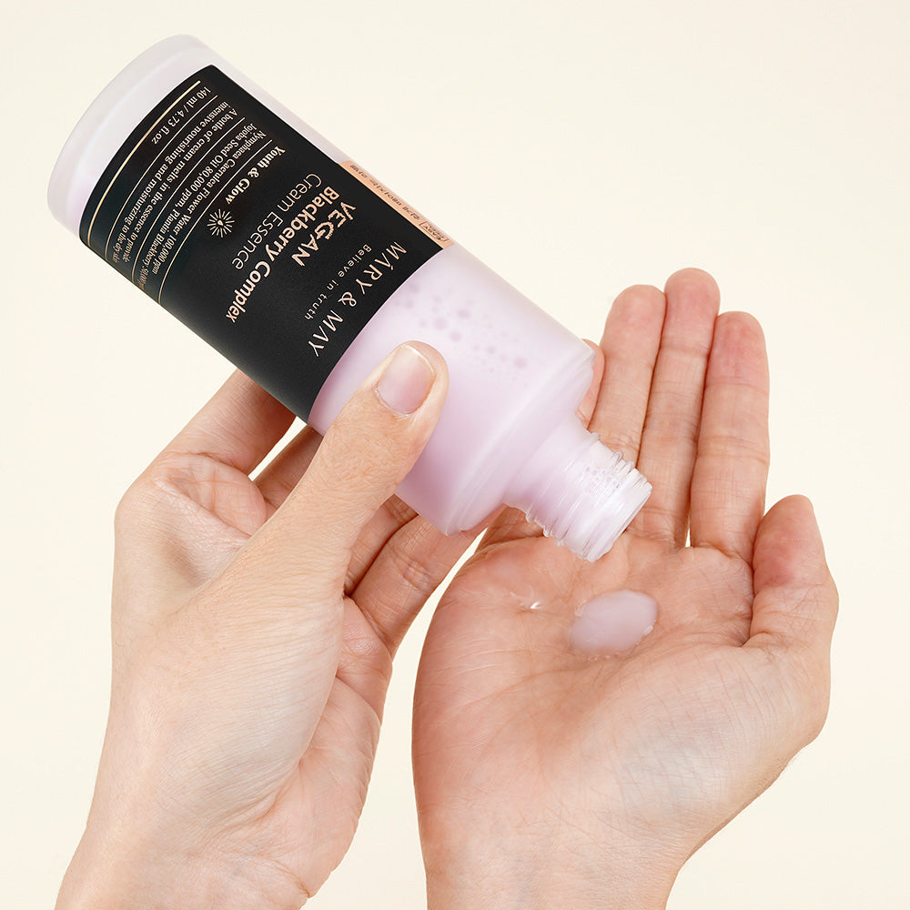 [MARY & MAY] Vegan Blackberry Complex Cream Essence 140ml - LUUELA