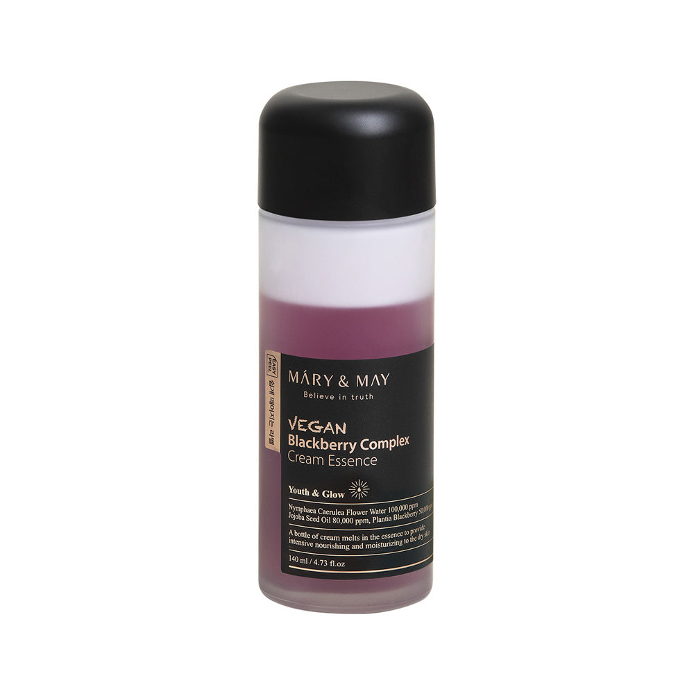 [MARY & MAY] Vegan Blackberry Complex Cream Essence 140ml - LUUELA
