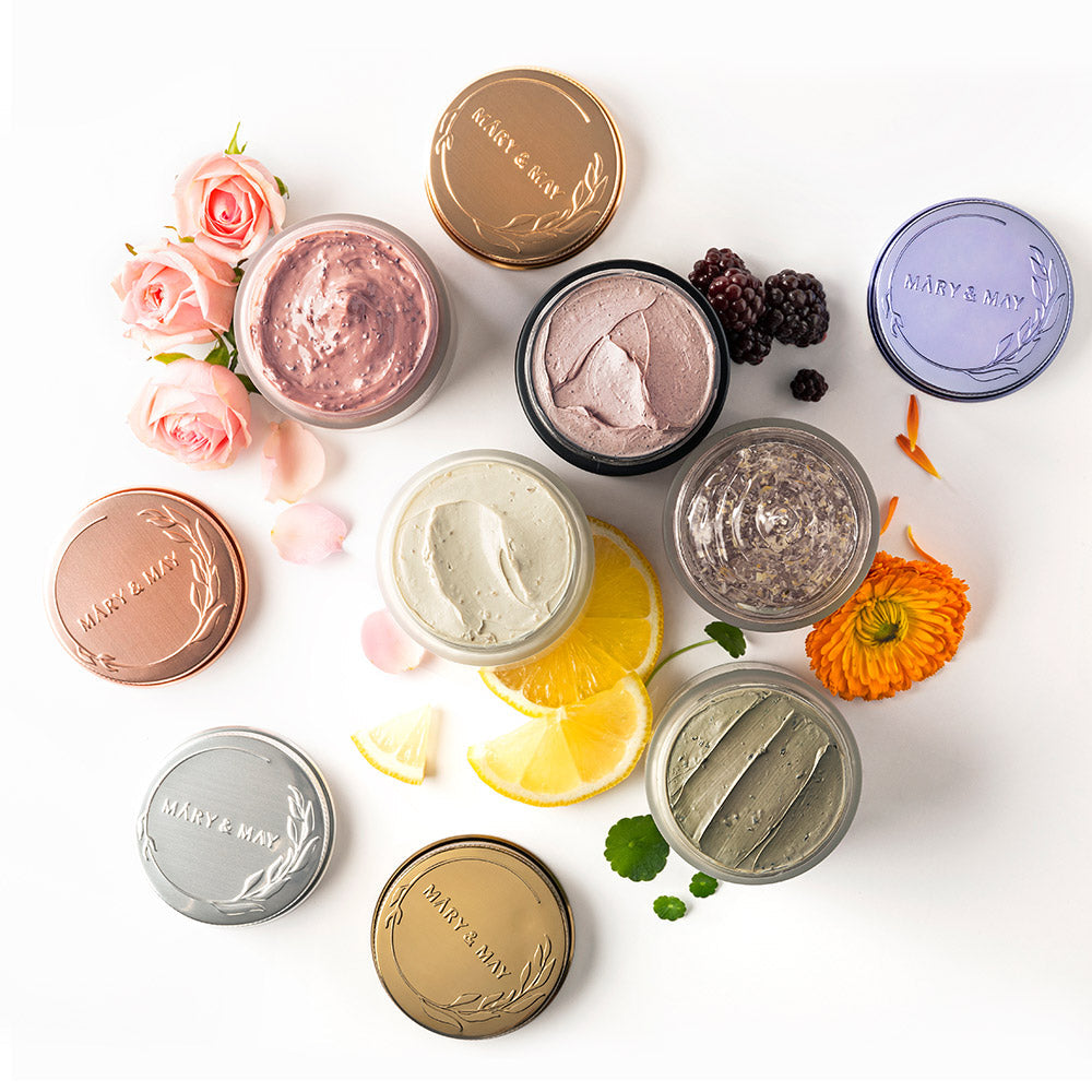 [MARY & MAY] Vegan Blackberry Complex Glow Washoff Pack 125g - LUUELA