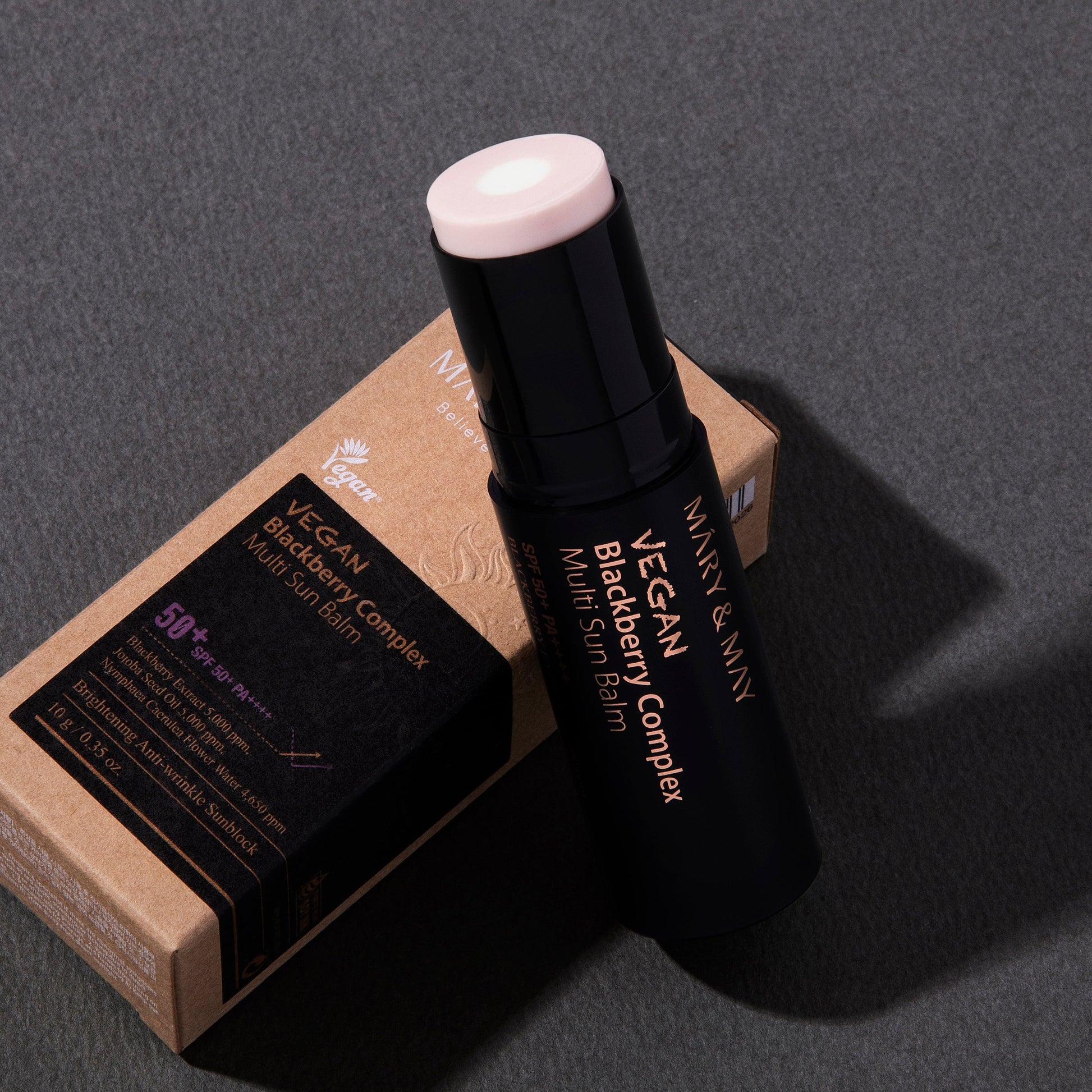 [MARY & MAY] Vegan Blackberry Complex Multi Sun balm SPF50+ PA++++ 10g - LUUELA