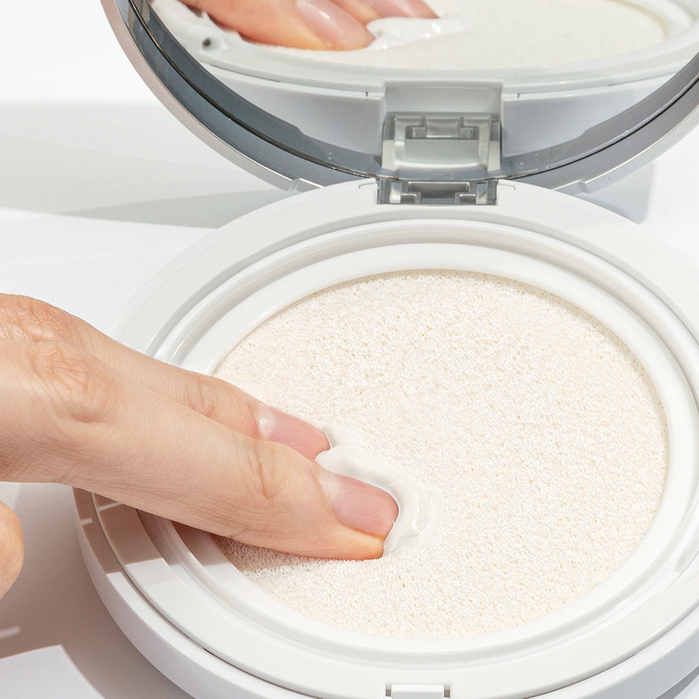 [MARY & MAY] Vegan Niacinamide Panthenol Sun Cushion SPF50+ PA++++ 25g - LUUELA