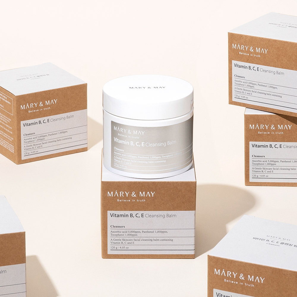 [MARY & MAY] Vitamin B.C.E Cleansing Balm 120g - LUUELA