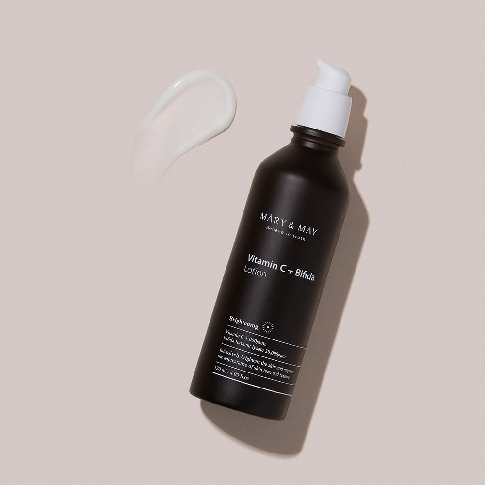 [MARY & MAY] Vitamin C+Bifida Lotion 120ml - LUUELA