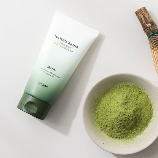 heimish Matcha Biome Amino Acne Cleansing Foam 150ml - LUUELA