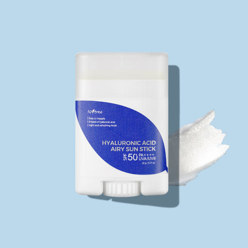 Isntree Hyaluronic Acid Airy Sun Stick 22g SPF 50+ PA++++ - LUUELA