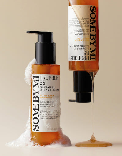 [SOME BY MI] Propolis B5 Glow Barrier Calming Oil To Foam 120ml - LUUELA