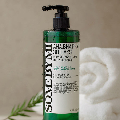 [SOME BY MI] AHA-BHA-PHA 30 Days Miracle Acne Body Cleanser 400g - LUUELA
