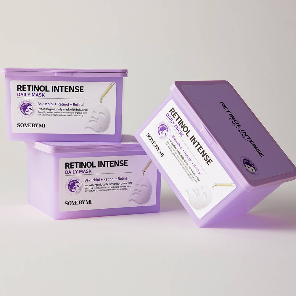 [SOME BY MI] Retinol Intense Daily Mask 30 Sheets/350ml - LUUELA