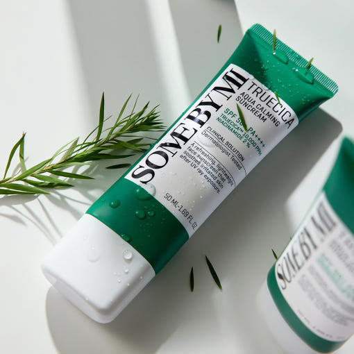 [SOME BY MI] Truecica Aqua Calming Suncream 50+ PA++++ 50ml - LUUELA