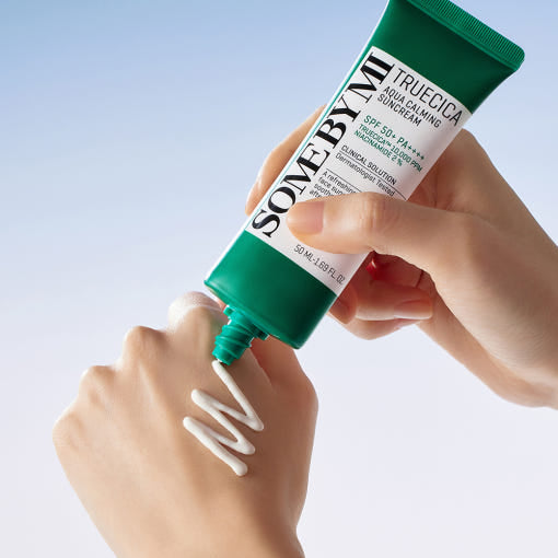 [SOME BY MI] Truecica Aqua Calming Suncream 50+ PA++++ 50ml - LUUELA