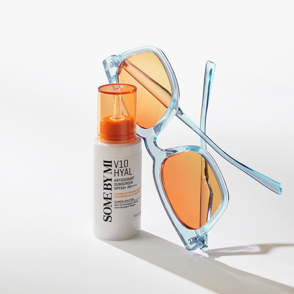 [SOME BY MI] V10Hyal Antioxidant Sunscreen SPF 50+ PA++++ 40ml - LUUELA