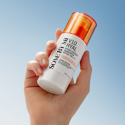 [SOME BY MI] V10 Hyal Hydra Capsule Sunscreen SPF50+ PA++++ 40ml - LUUELA