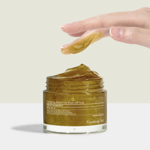 [Pyunkang Yul] Calming Relief Gel Wash Off Pack 100g - LUUELA