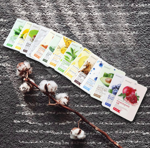 EUNYUL Natural Sheet Mask Pack 22ml*10ea (14-types) - LUUELA