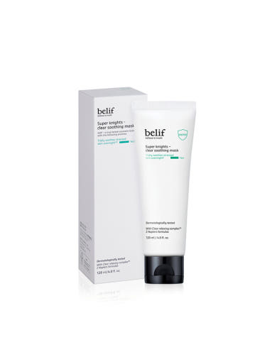 belif Super Knights Clear Soothing Mask 120ml - LUUELA