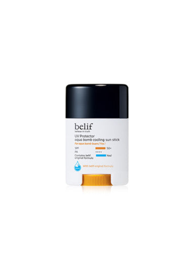 belif UV Protector Aqua Bomb Cooling Sun Stick 14g (SPF 50+, PA++++) - LUUELA