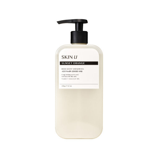 SKIN U INNO:SCENT Shower Gel 500g #Sunset Orange - LUUELA
