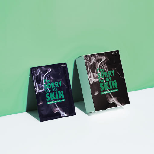 [I'm Sorry For My Skin] Jelly Mask 33g*10ea #Relaxing - LUUELA