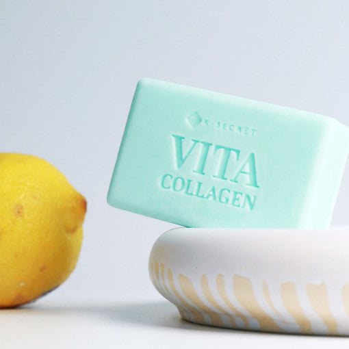 K-SECRET Vita Collagen Whitening Bar 110g - LUUELA