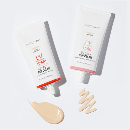 [MACQUEEN New York] Daily Sun Cream SPF50+ PA+++ 1+1 (50g+50g) - LUUELA