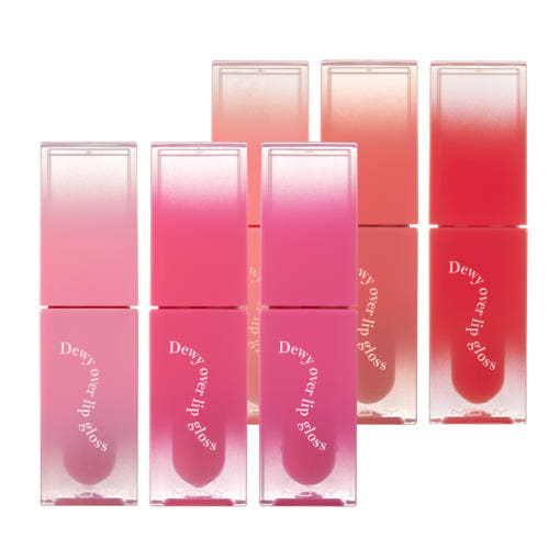 [MACQUEEN New York] Dewy Over Lip Gloss (6 Colors) - LUUELA